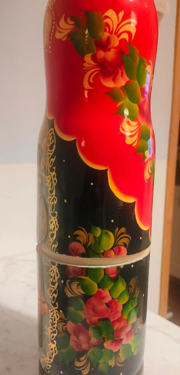 Matrioska porta bottiglia vino o liquore