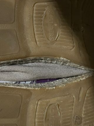 Alpargatas Calpers Talla 42 Beige