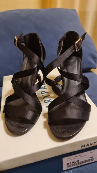 Zapatos de tacón Marypaz negros talla 38