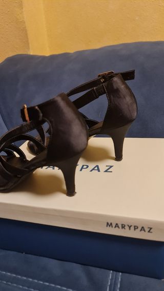 Zapatos de tacón Marypaz negros talla 38