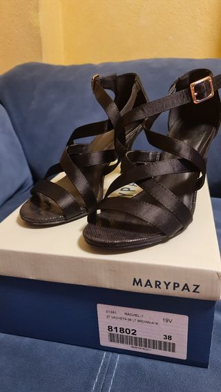 Zapatos de tacón Marypaz negros talla 38