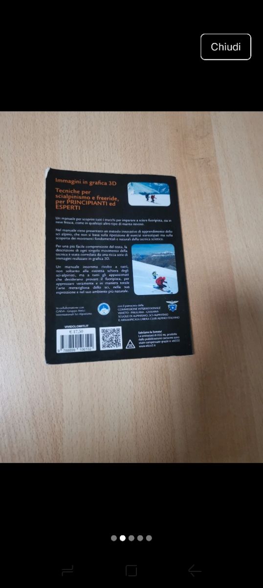 Libro tascabile Tecnica di sci fuori pista 