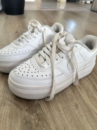Nike Court Vision Zapatillas Blancas Mujer 