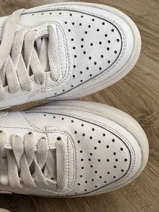 Nike Court Vision Zapatillas Blancas Mujer 