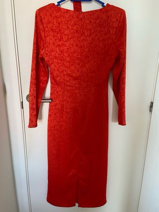 Vestido MIOH mandarina. Xs.