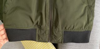 Chaqueta Bomber Pull&Bear Verde Talla S