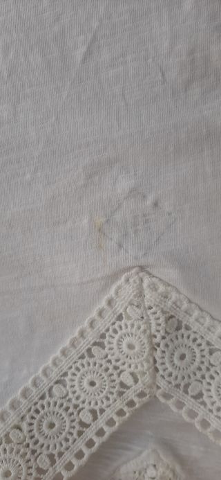 Camiseta tirantes blanca encaje