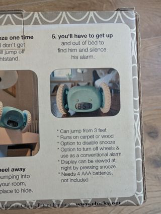 Sveglia originale Clocky