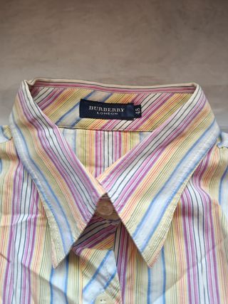 Camisa Burberry Vintage Talla M Mujer 