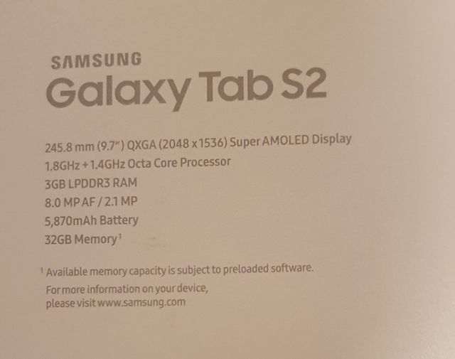 Samsung Galaxy Tab S2