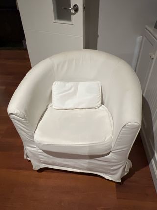 Sillón moderno blanco