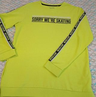 Sudadera cuello redondo