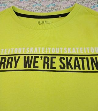 Sudadera cuello redondo