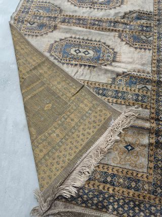 Alfombra Bokhara Turkmenistán Hecha a Mano