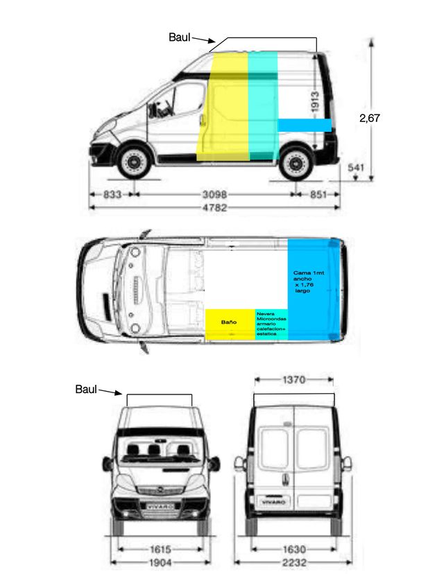 Renault Trafic super camperizada