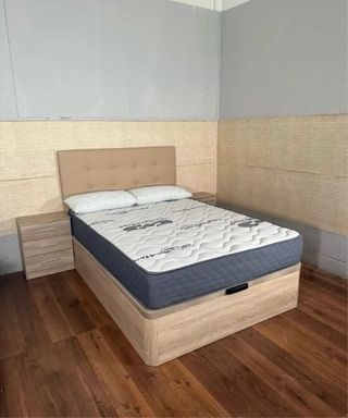 camas colchones canapés cabezales mesitas sofás