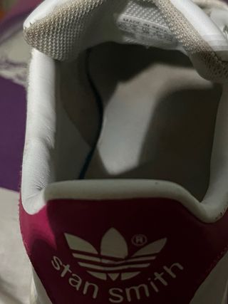 Adidas Stan Smith Blancas y Granate Talla 38