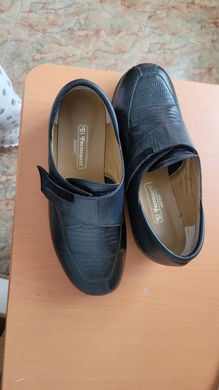 Zapato Ortopédico El Ferrocarril Negro