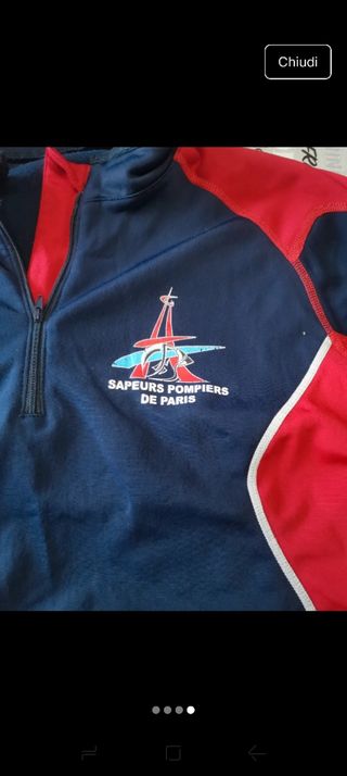 Tuta Sapeurs Pompiers Paris