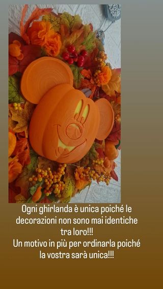 Ghirlanda di Halloween Topolino