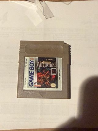 Castlevania The Adventure Game Boy Cartucho Origin
