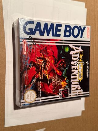 Castlevania The Adventure Game Boy Cartucho Origin