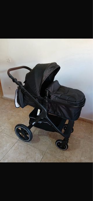 Carrito de bebé 3 en 1 negro