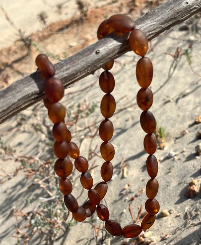 Collares curativos/ Ámbar sin pulido