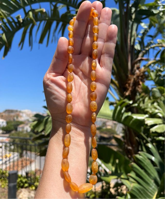 Collares curativos/ Ámbar sin pulido