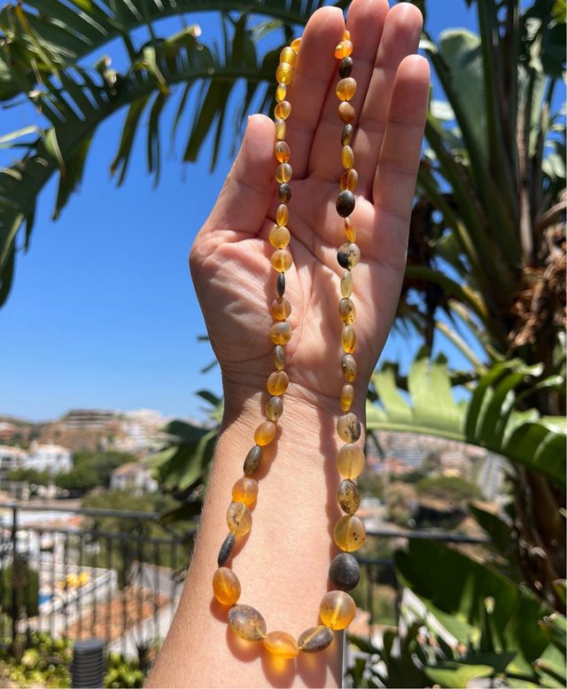 Collares curativos/ Ámbar sin pulido