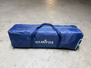 Cuna de viaje Olmitos azul