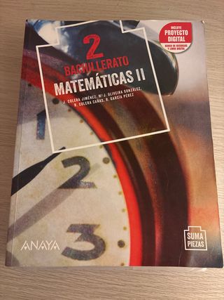 Matemáticas II.