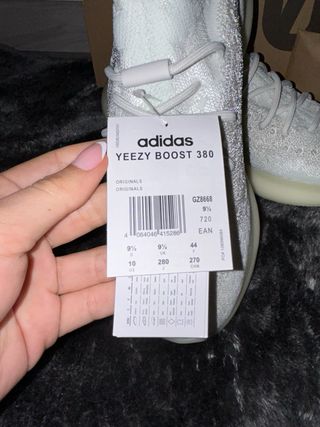 Adidas Yeezy Boost 380 Blancas Talla 44
