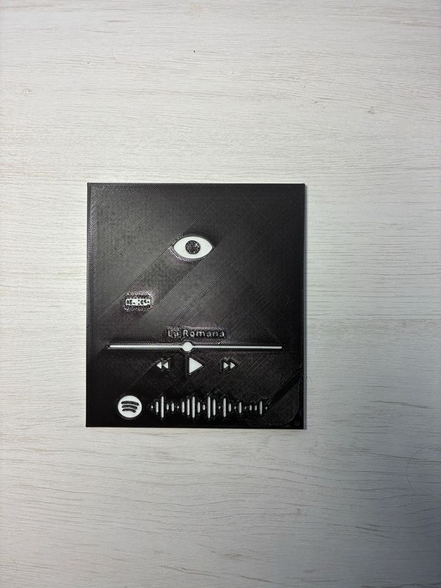 Placa Decorativa La Romana Bad Bunny