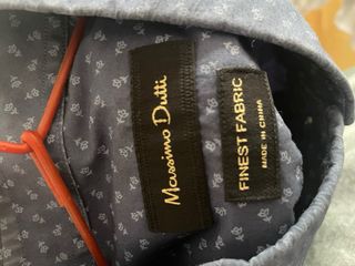 Camisa Massimo Dutti Azul Talla M