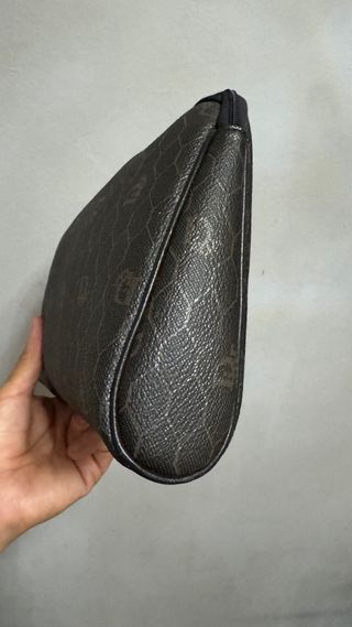 DIOR CLUTCH BOLSO MANO VINTAGE MARRÓN MUJER 