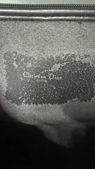 DIOR CLUTCH BOLSO MANO VINTAGE MARRÓN MUJER 