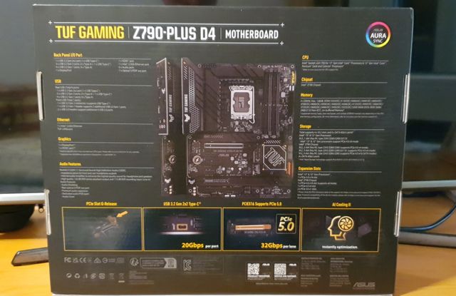 Placa Base Asus Tuf Gaming Z790-plus D4