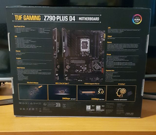 Placa Base Asus Tuf Gaming Z790-plus D4