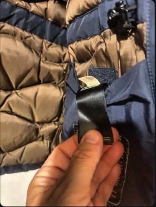 Blauer Chaquetón Plumas Talla L Azul