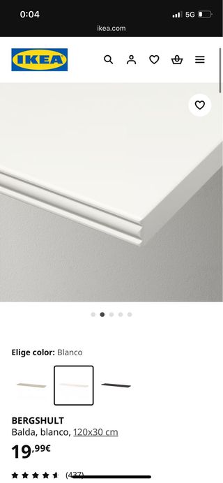 Scaffali IKEA BERGSHULT