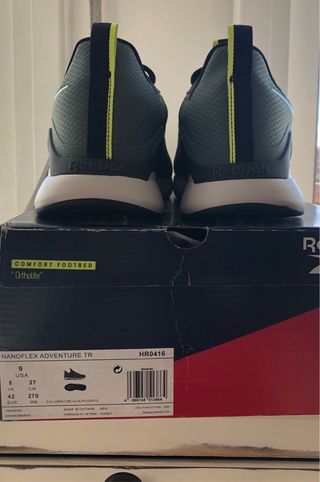 Reebok Nanoflex Adventure TR Hombre Verde/Negro