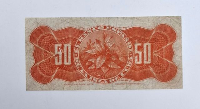 50 Centavos 1896 Isla de Cuba 1026