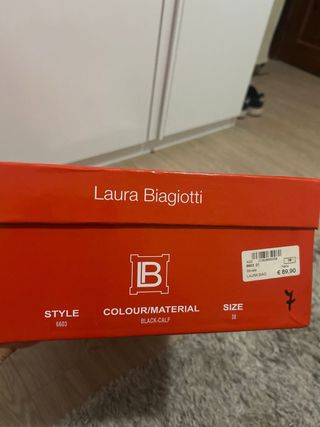 Stivali Laura Biagiotti N.38 Nero