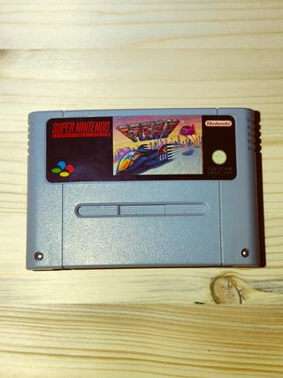 F-Zero Super Nintendo SNES PAL