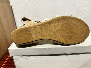 Alpargatas YOWAS Niña T.36 Flores Tul