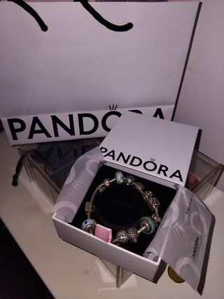 Pulsera Pandora Plata Original