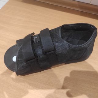 Zapato Postoperatorio Ortopédico Negro