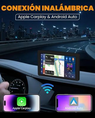 Reproductor Coche CarPlay y Android Auto