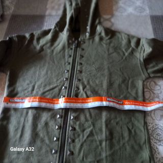 Felpa bambina Sisley cotone garzato